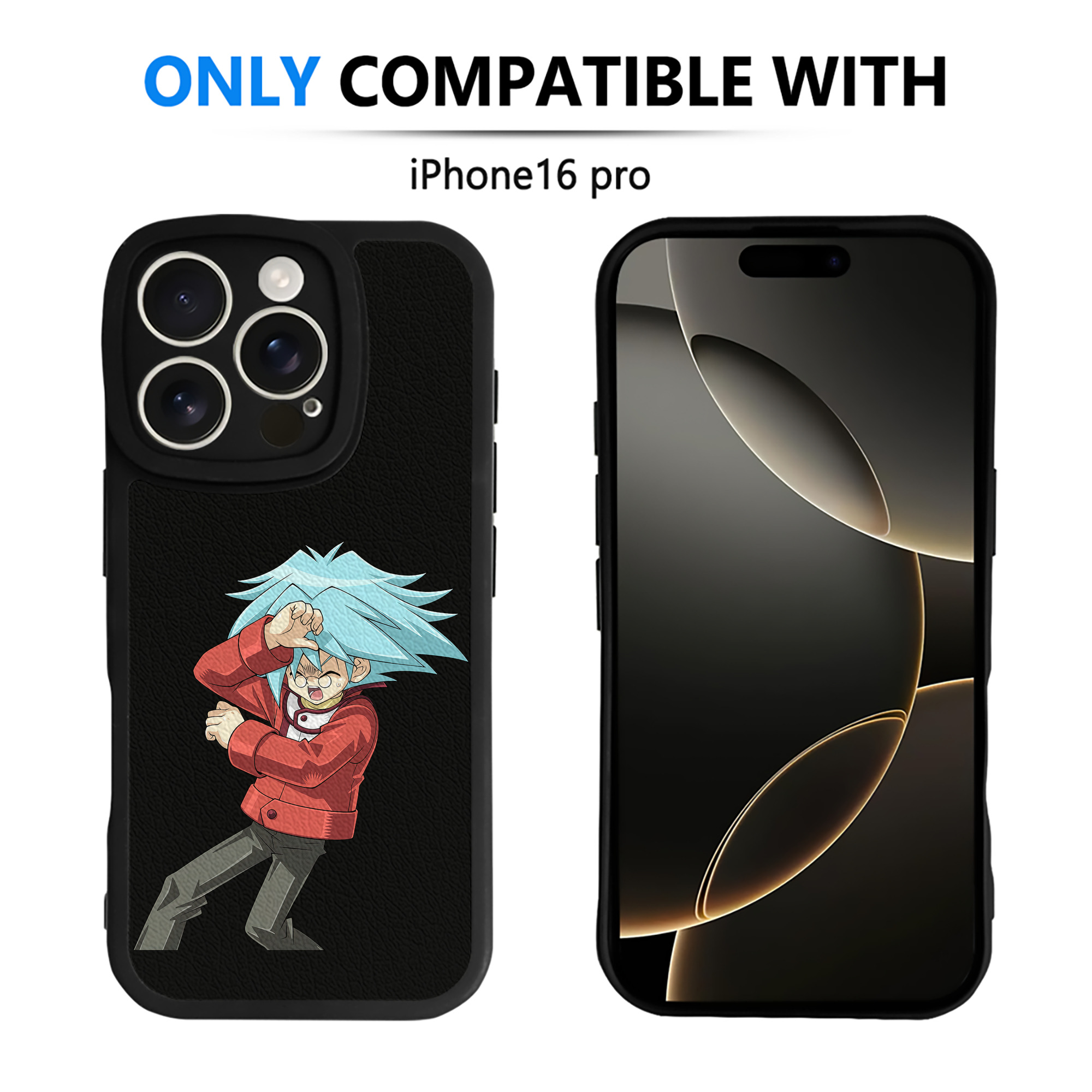 （画像用） 遊☆戯☆王 Yu-Gi-Oh! 【iPhone 16シリーズ対応】シリコンスマホケース（レザー調） 材質：シリコン